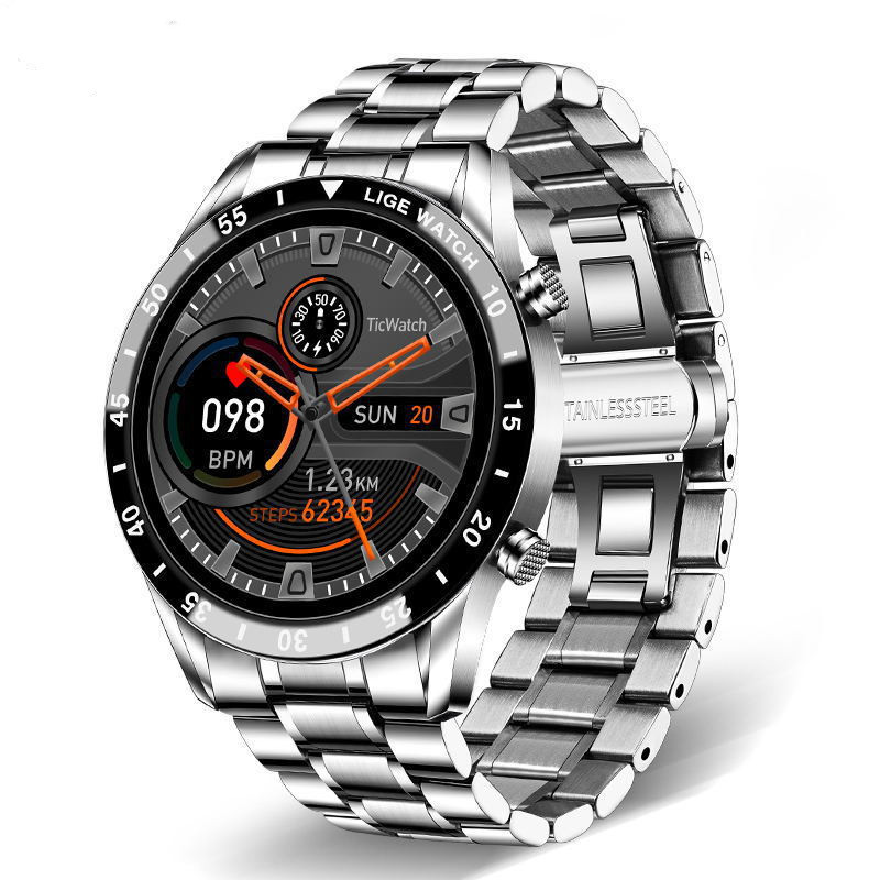 Lige Men's Waterproof Smartwatch 46mm - Image 4