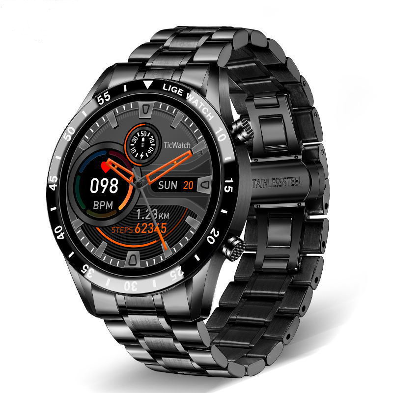 Lige Men's Waterproof Smartwatch 46mm - Image 10