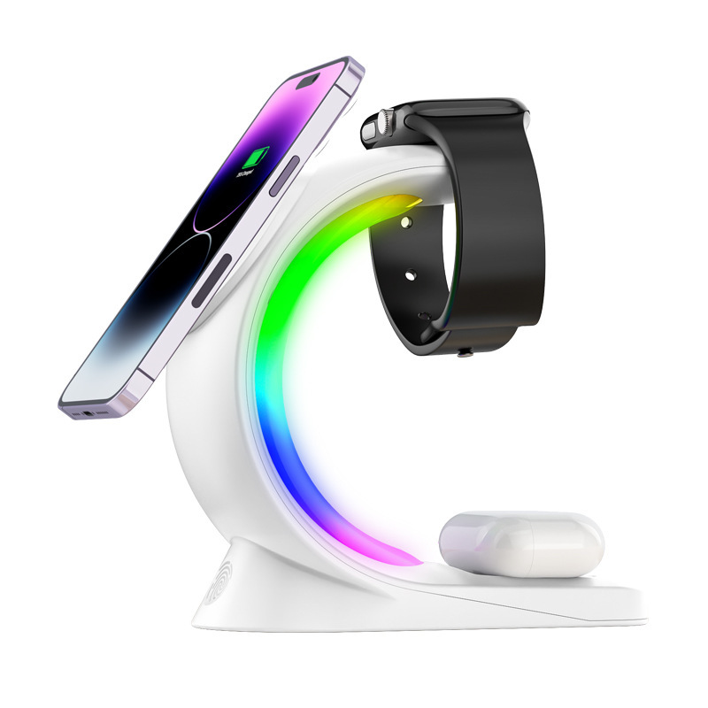 3 In 1 Wireless Charger For Iphone,Airpod,Iwatch - Image 9